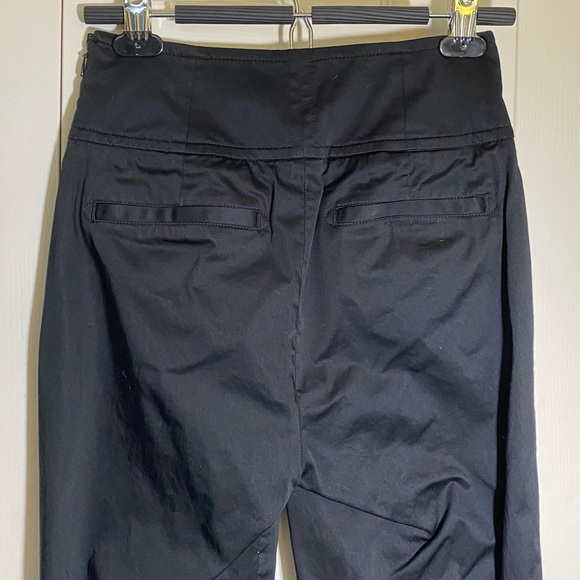 Club Monaco Black Sailor Flared Pants - Picture 4 of 5